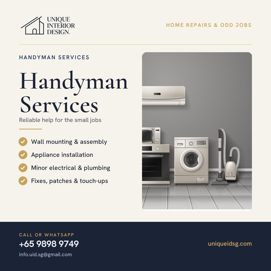 Handyman Services Singapore – Reliable Home Repair and Maintenance Solutions