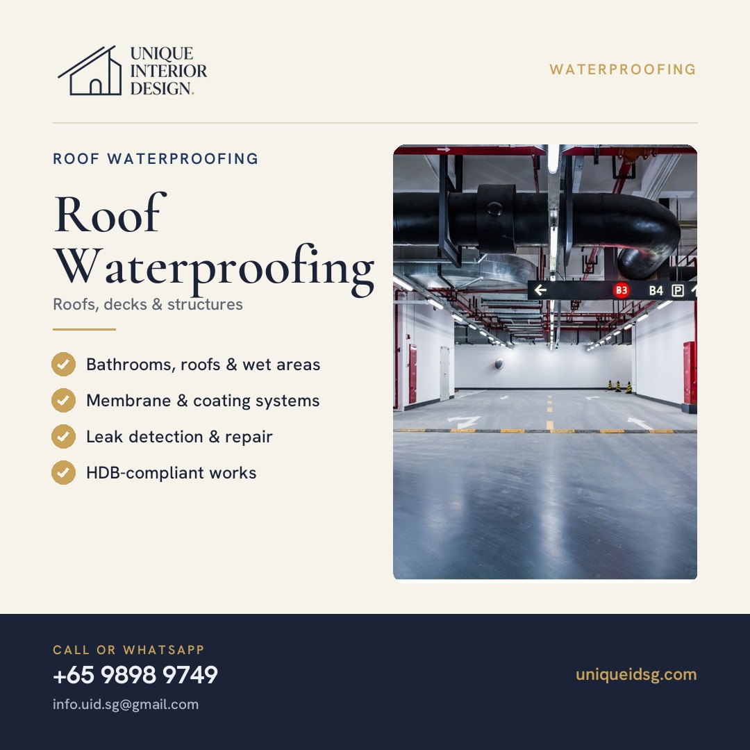 Roof Waterproofing Singapore | Leak Repair & Treatment