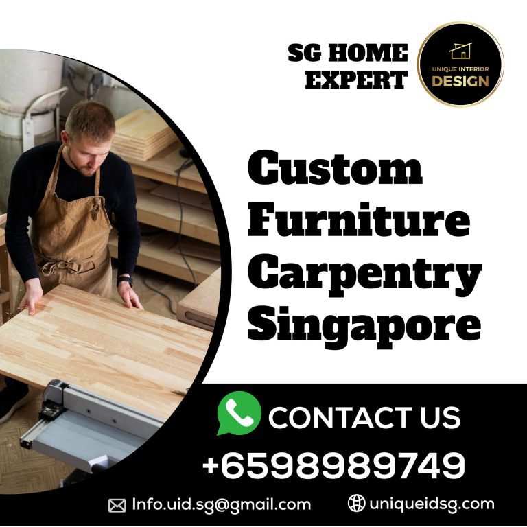 Custom Furniture Carpentry Singapore