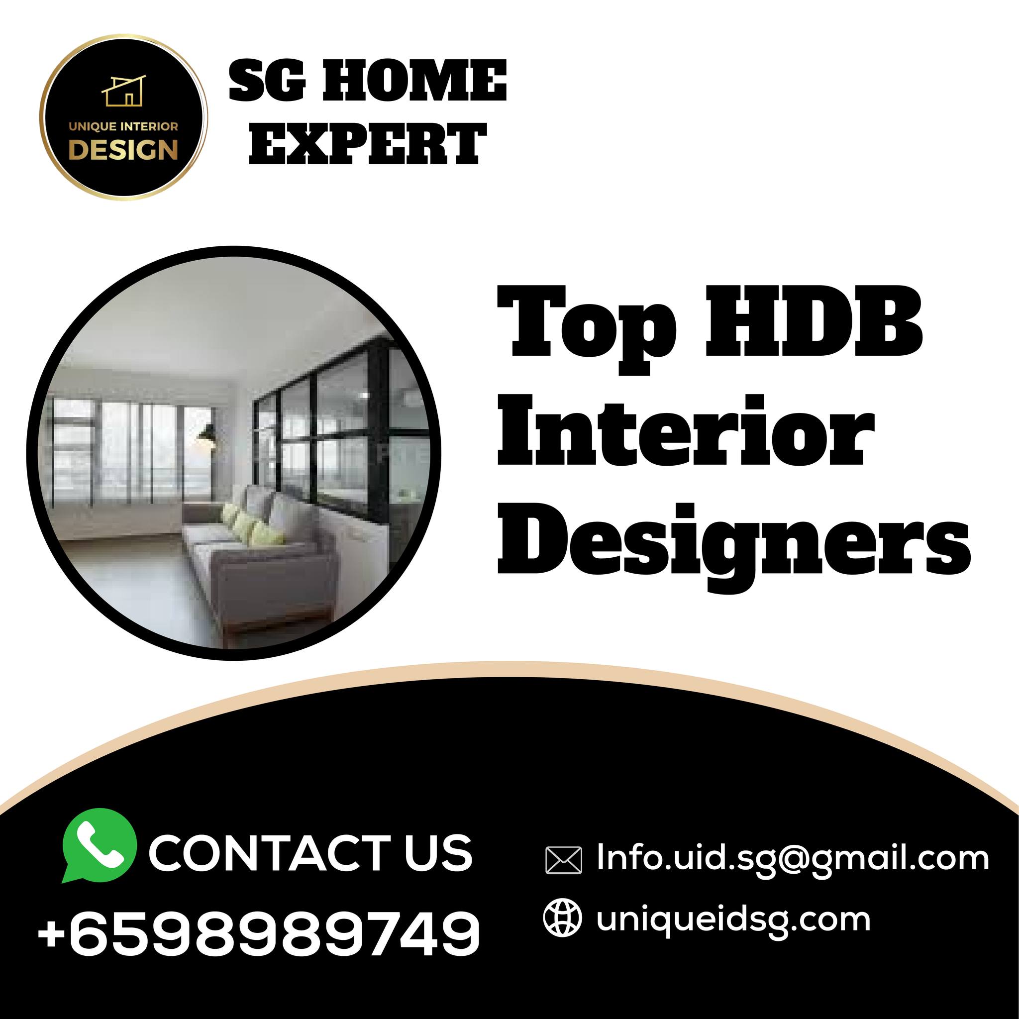 Top HDB Interior Designers in Singapore