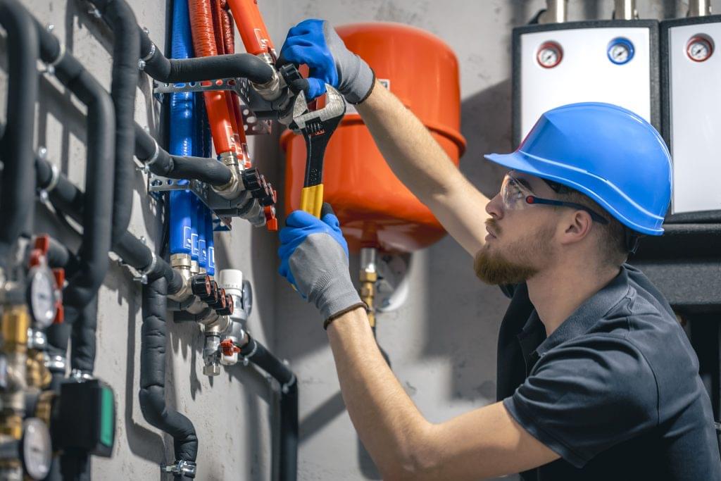 Plumbing work